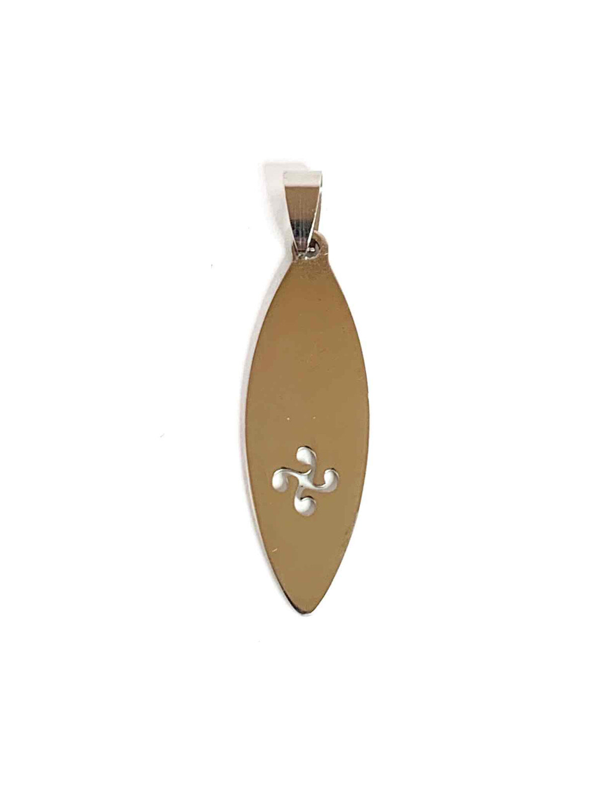 Grossiste Z. Emilie - Pendentif acier croix basque
