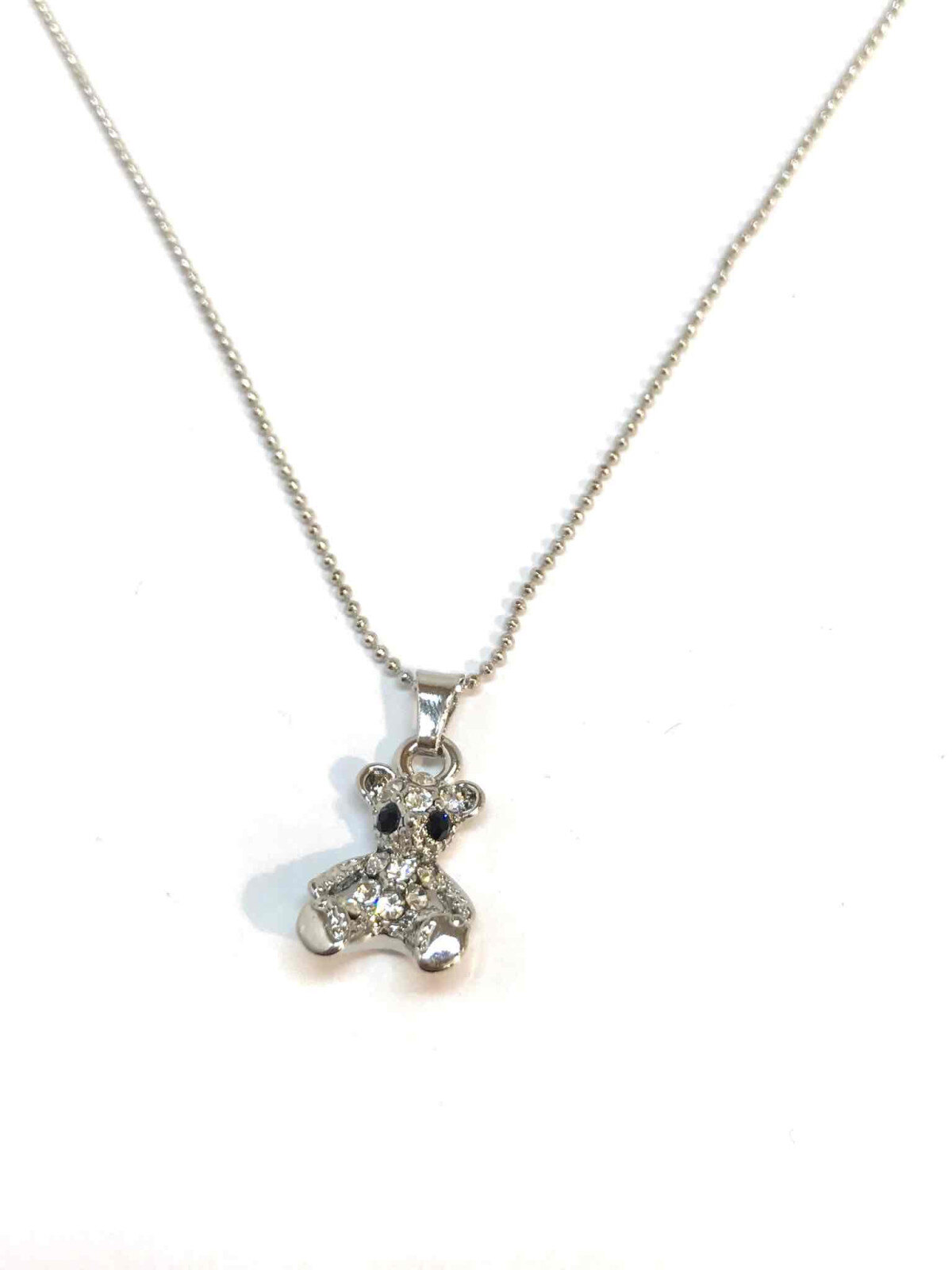 Wholesaler Z. Emilie - Teddy bear strass necklace
