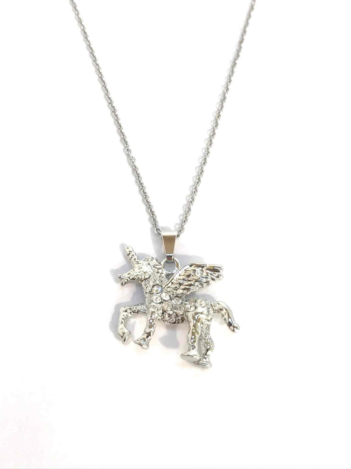 Wholesaler Z. Emilie - Unicorn rhinestone necklace