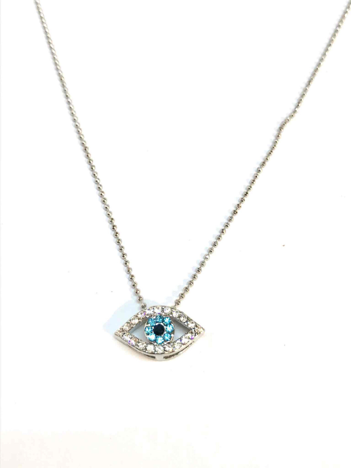 Wholesaler Z. Emilie - Fatma eye strass necklace
