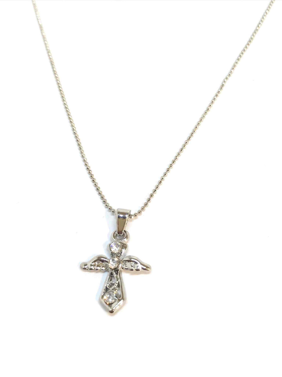 Wholesaler Z. Emilie - Cross strass necklace