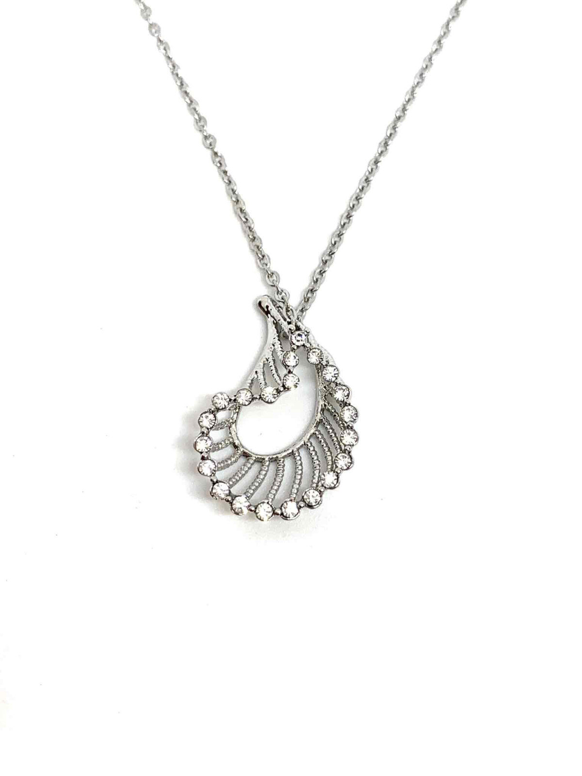 Grossiste Z. Emilie - Collier plume de paon
