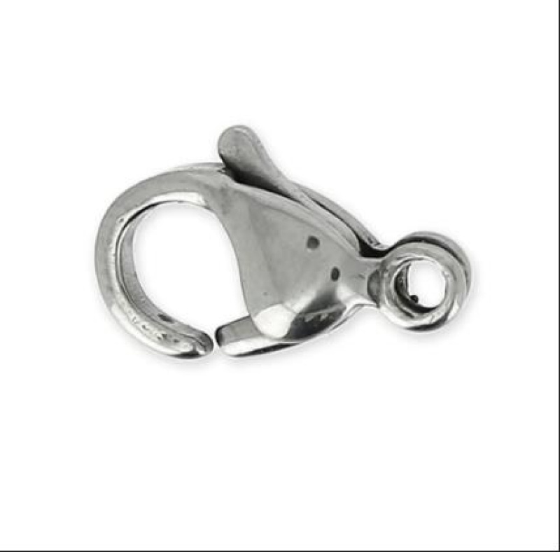 Grossiste Z. Emilie - Accessoire acier fermoir mousqueton 12 mm