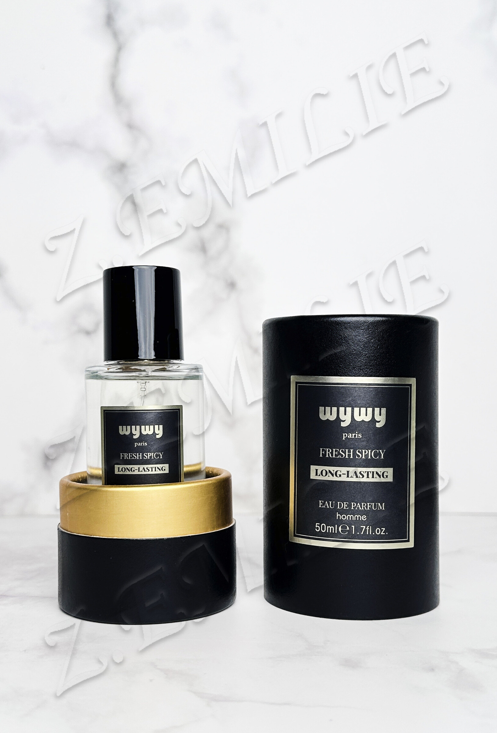 Wholesaler Z. Emilie - Leather Ambergris men's perfume