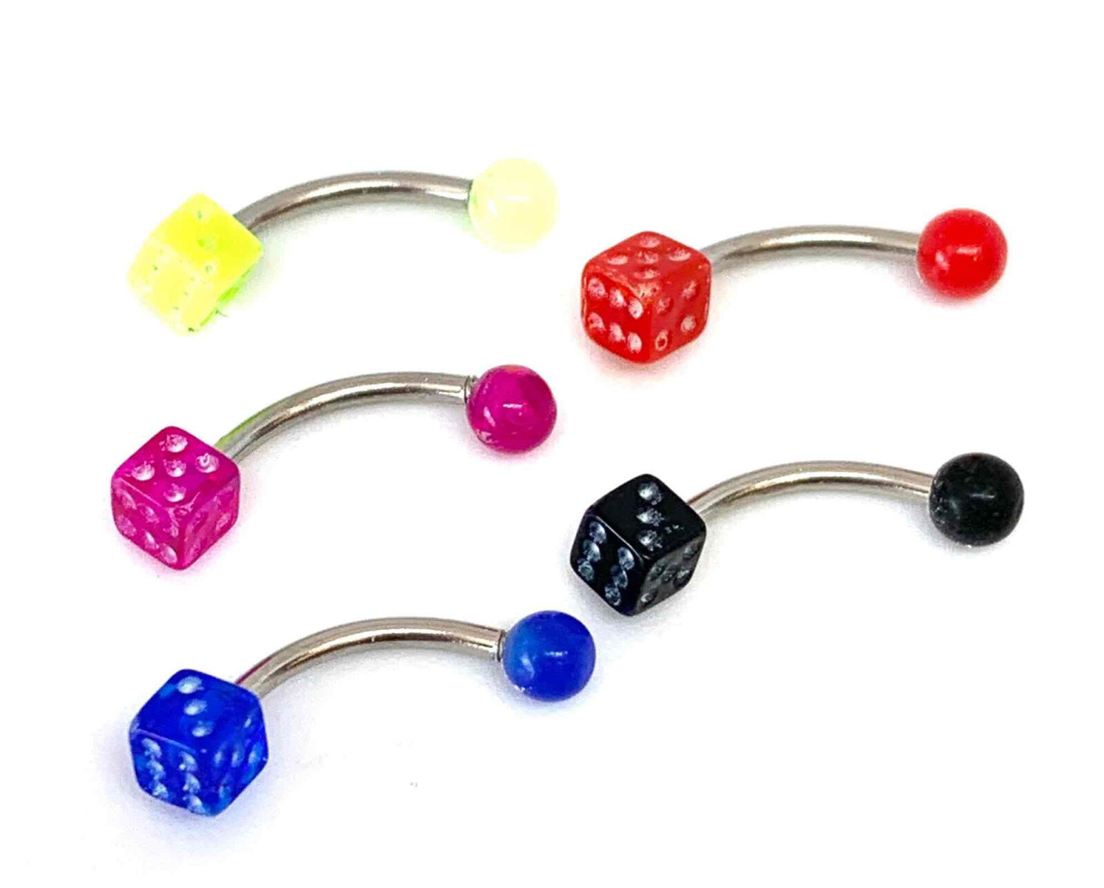 Wholesaler Z. Emilie - Dice arcade piercing 1.2x8mm