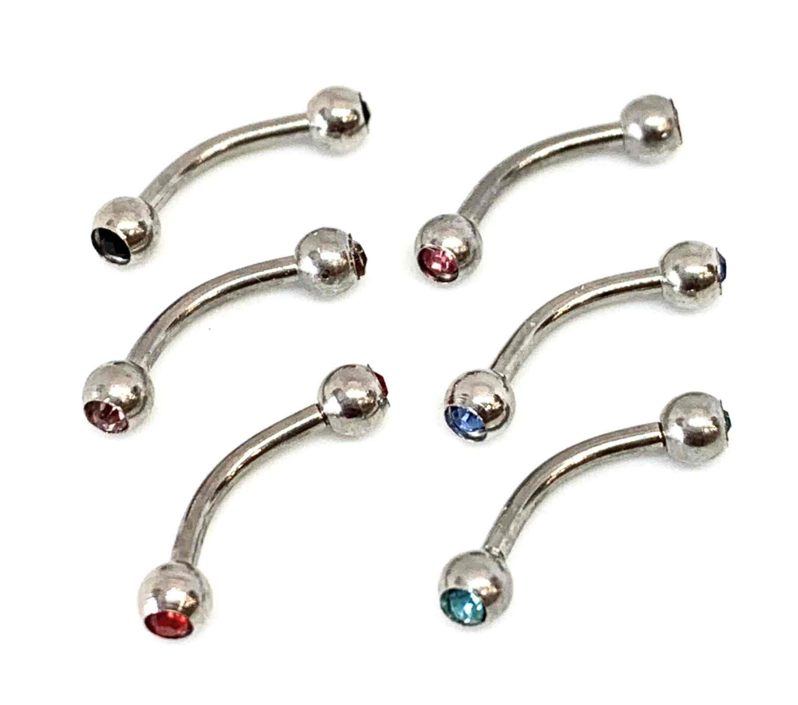 Wholesaler Z. Emilie - Strass arcade piercing 1.2x8mm