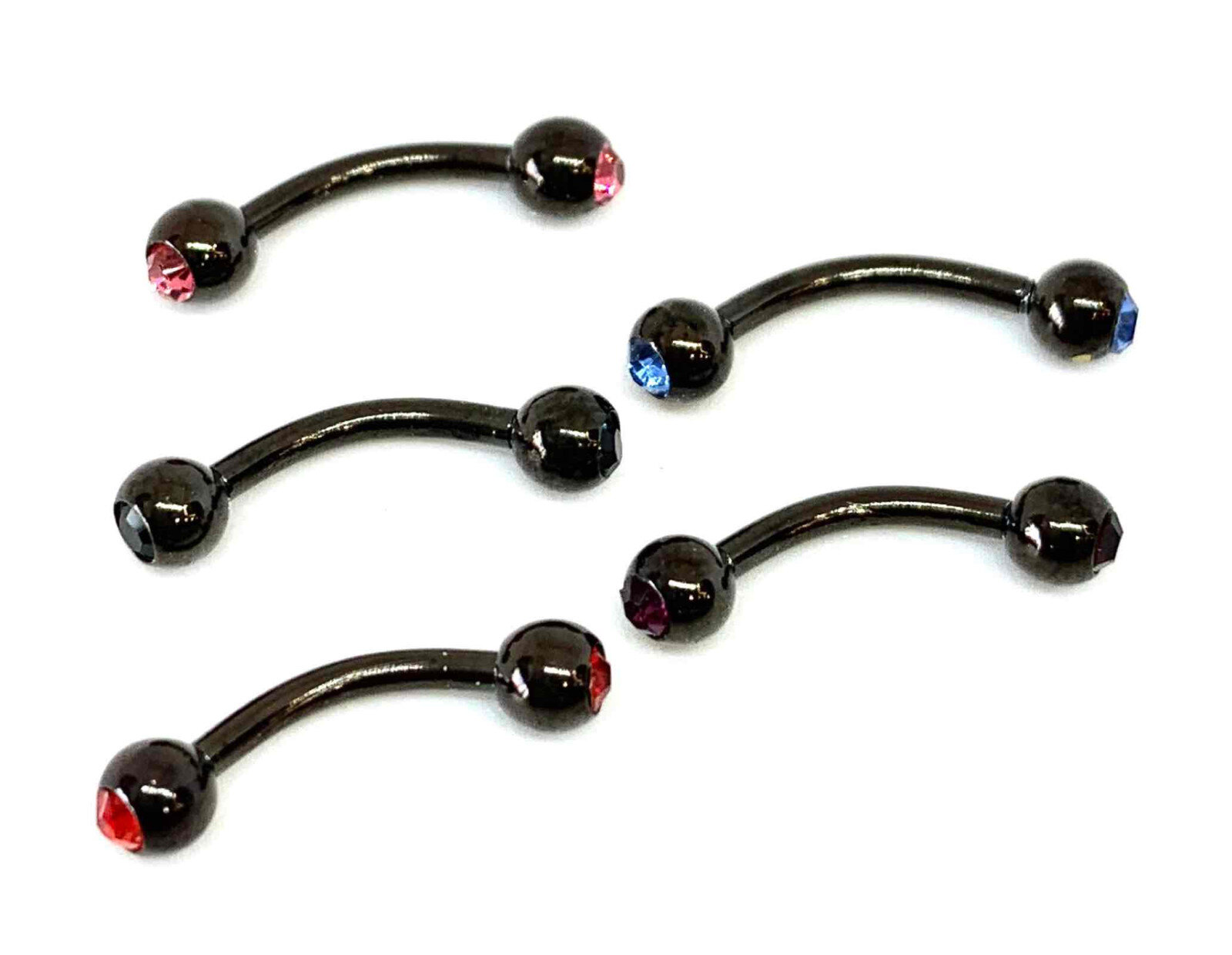 Wholesaler Z. Emilie - Strass arcade piercing 1.2x8mm