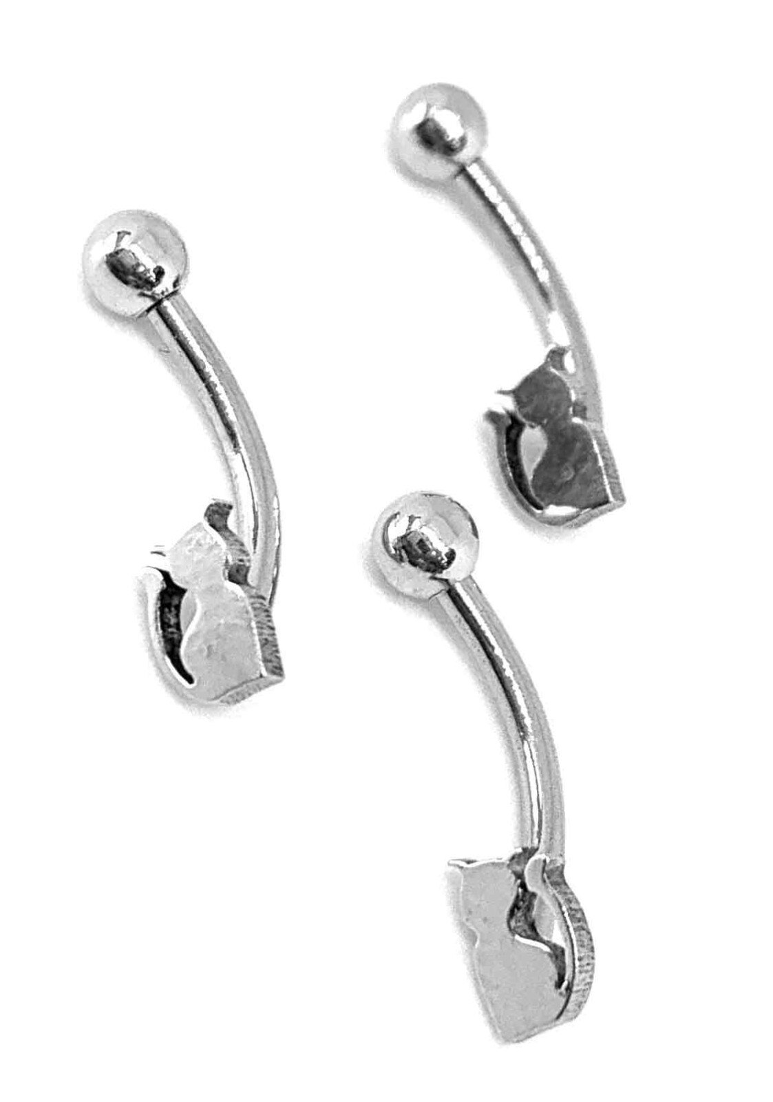 Mayorista Z. Emilie - Piercing de ceja gato 1,2x8mm