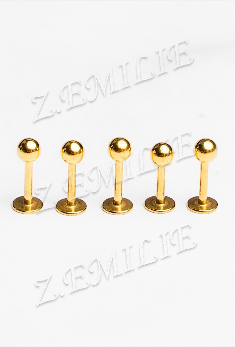 Mayorista Z. Emilie - Ball labret piercing 1.2x6mm