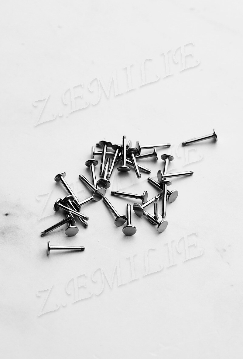 Mayorista Z. Emilie - Piercing accesorio barra labret 1.2x8mm