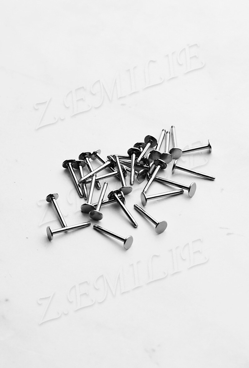 Mayorista Z. Emilie - Piercing accesorio barra labret 1,2x10mm