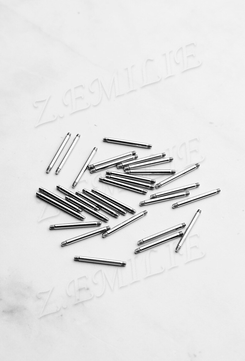 Mayorista Z. Emilie - Piercing accesorio barra lengua 1.6x14mm