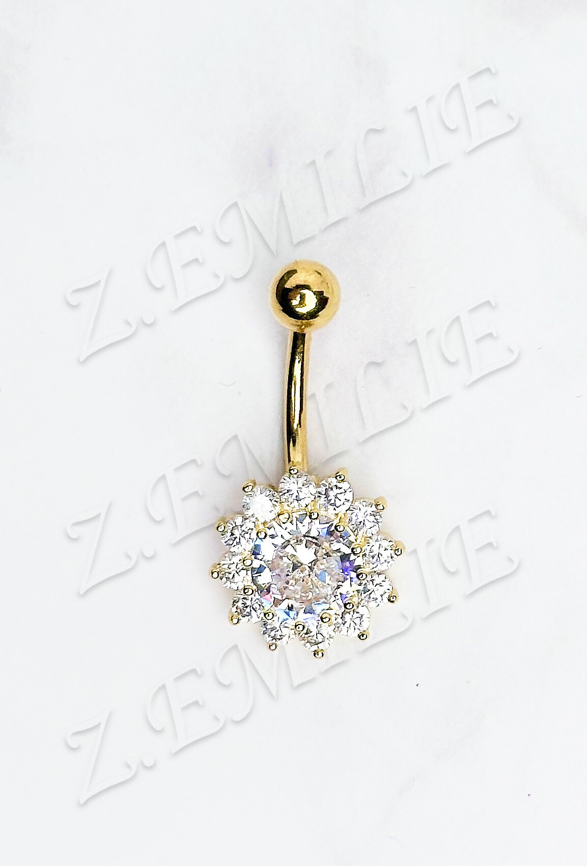 Wholesaler Z. Emilie - Butterfly navel piercing