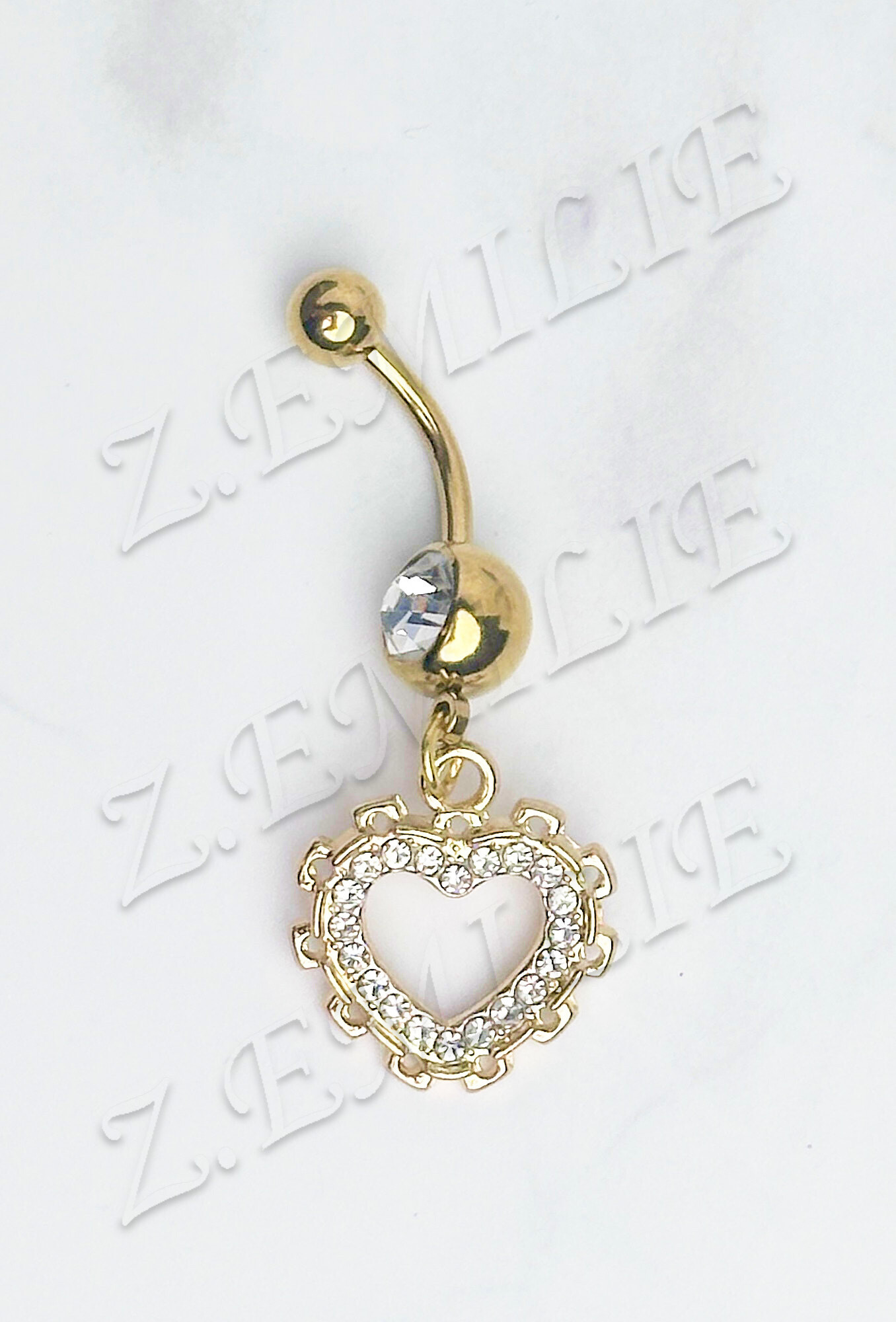 Wholesaler Z. Emilie - Butterfly navel piercing