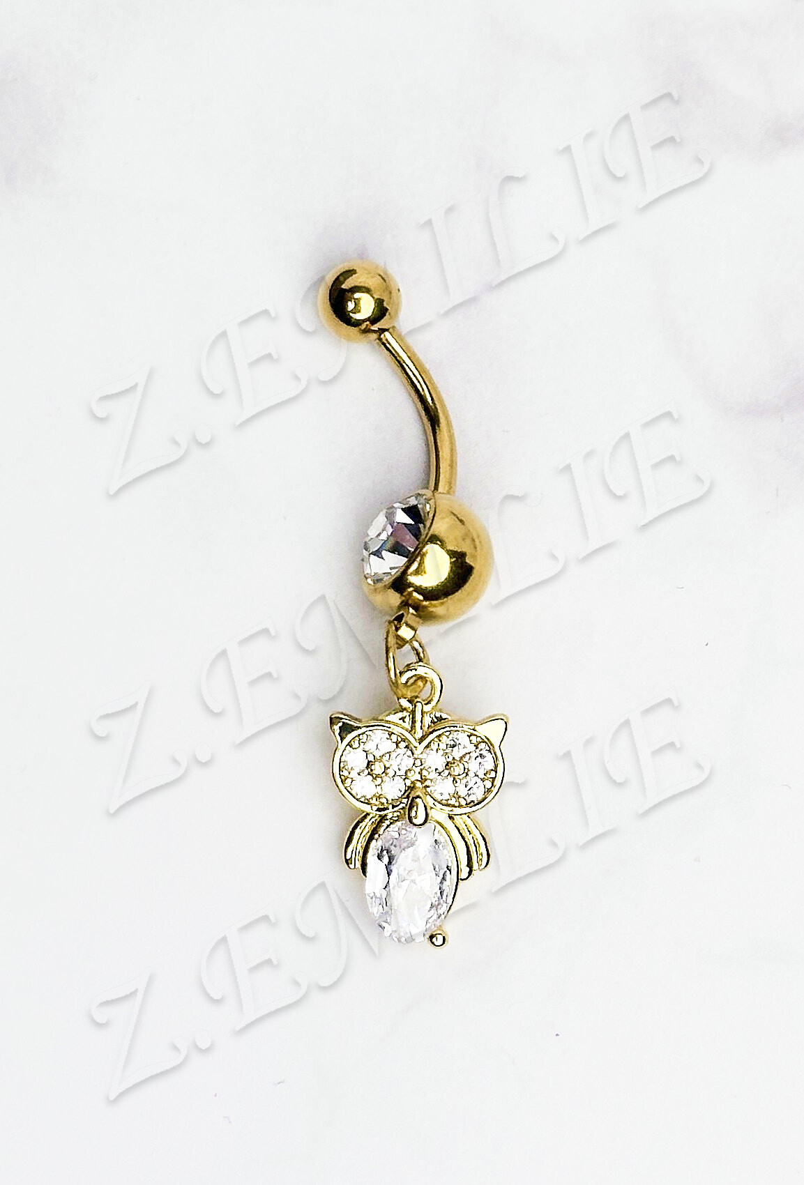 Wholesaler Z. Emilie - Butterfly navel piercing