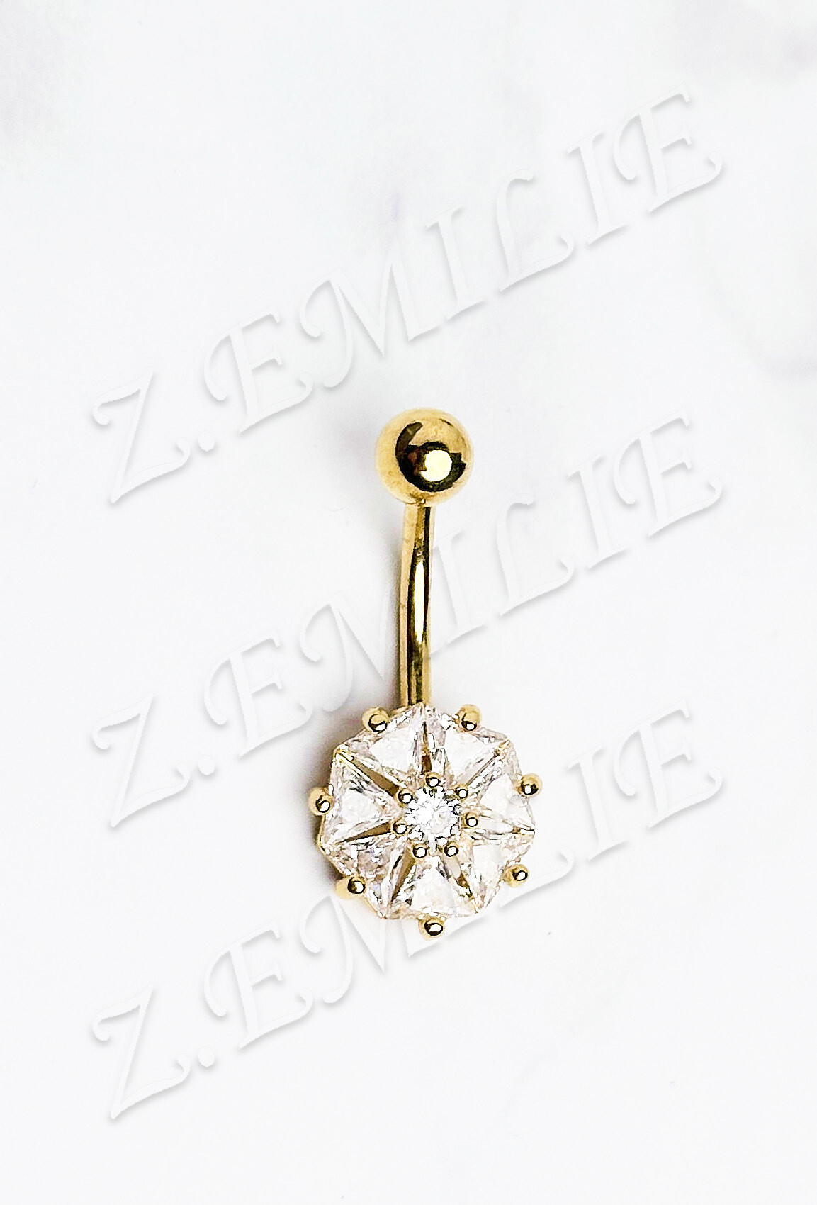 Wholesaler Z. Emilie - Butterfly navel piercing