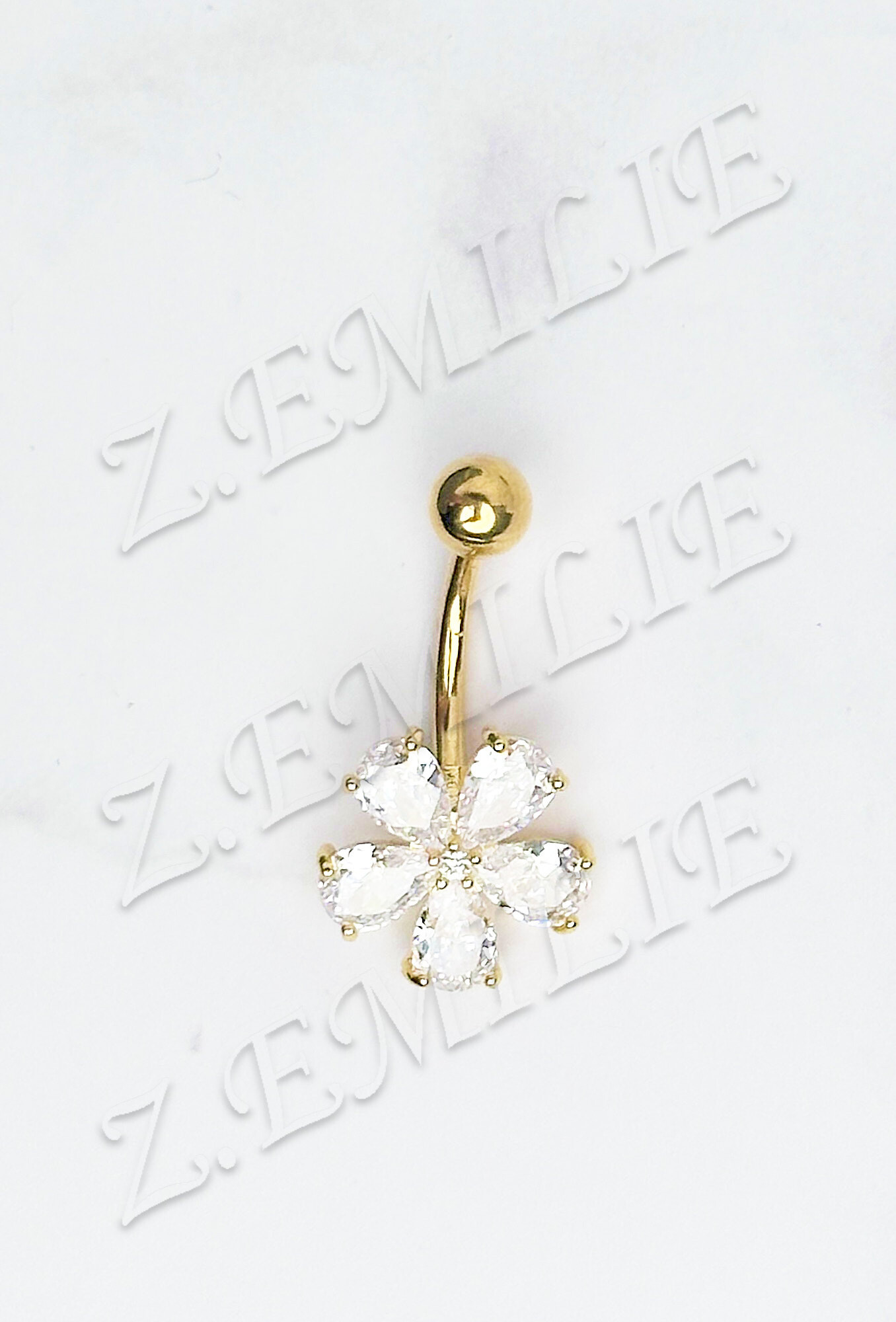 Wholesaler Z. Emilie - Butterfly navel piercing