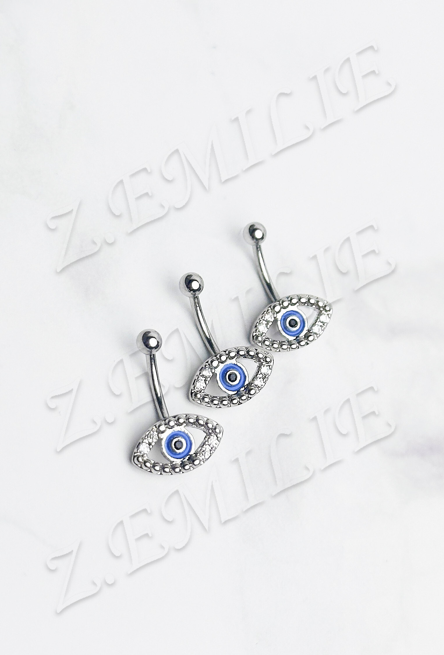 Wholesaler Z. Emilie - Butterfly arch piercing 1.2x10mm