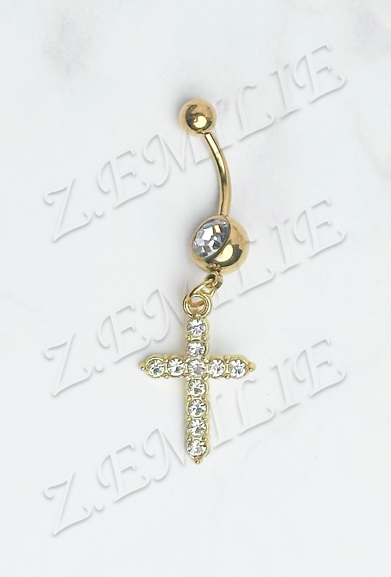 Wholesaler Z. Emilie - Butterfly navel piercing