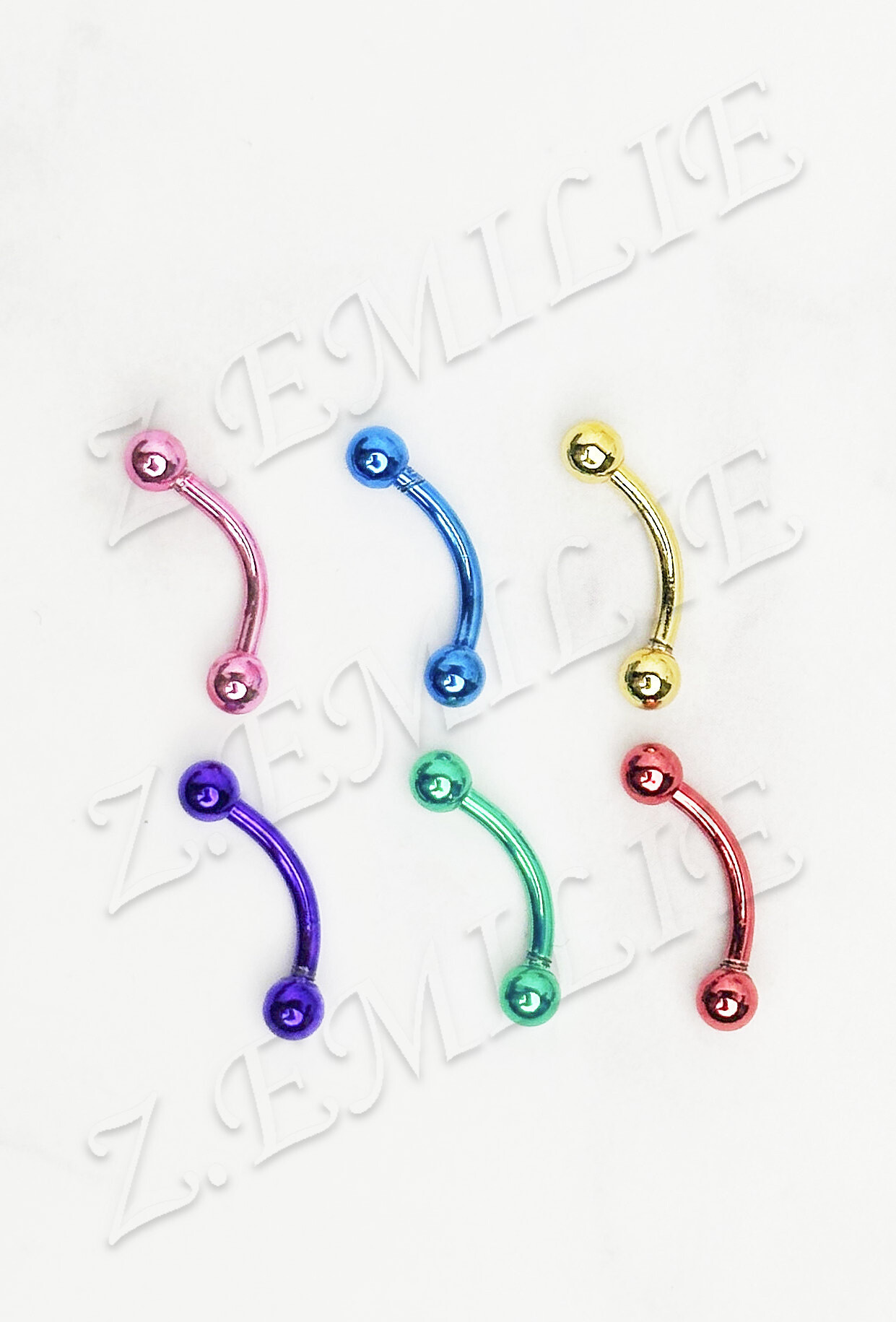 Grossiste Z. Emilie - Piercing arcade 1.2x8mm
