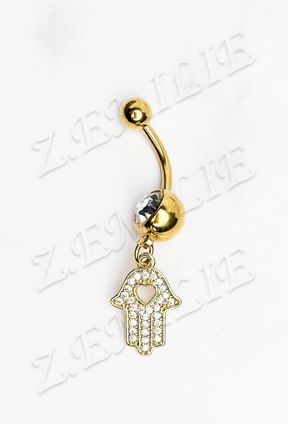 Wholesaler Z. Emilie - Butterfly navel piercing