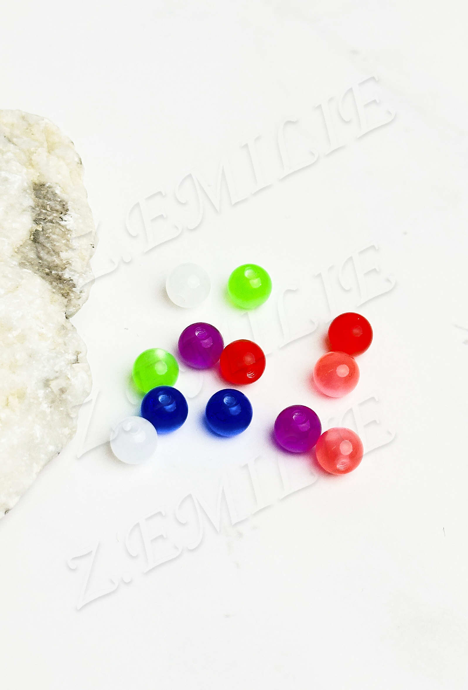 Großhändler Z. Emilie - Kugelaccessoire Piercing 1.6x6mm