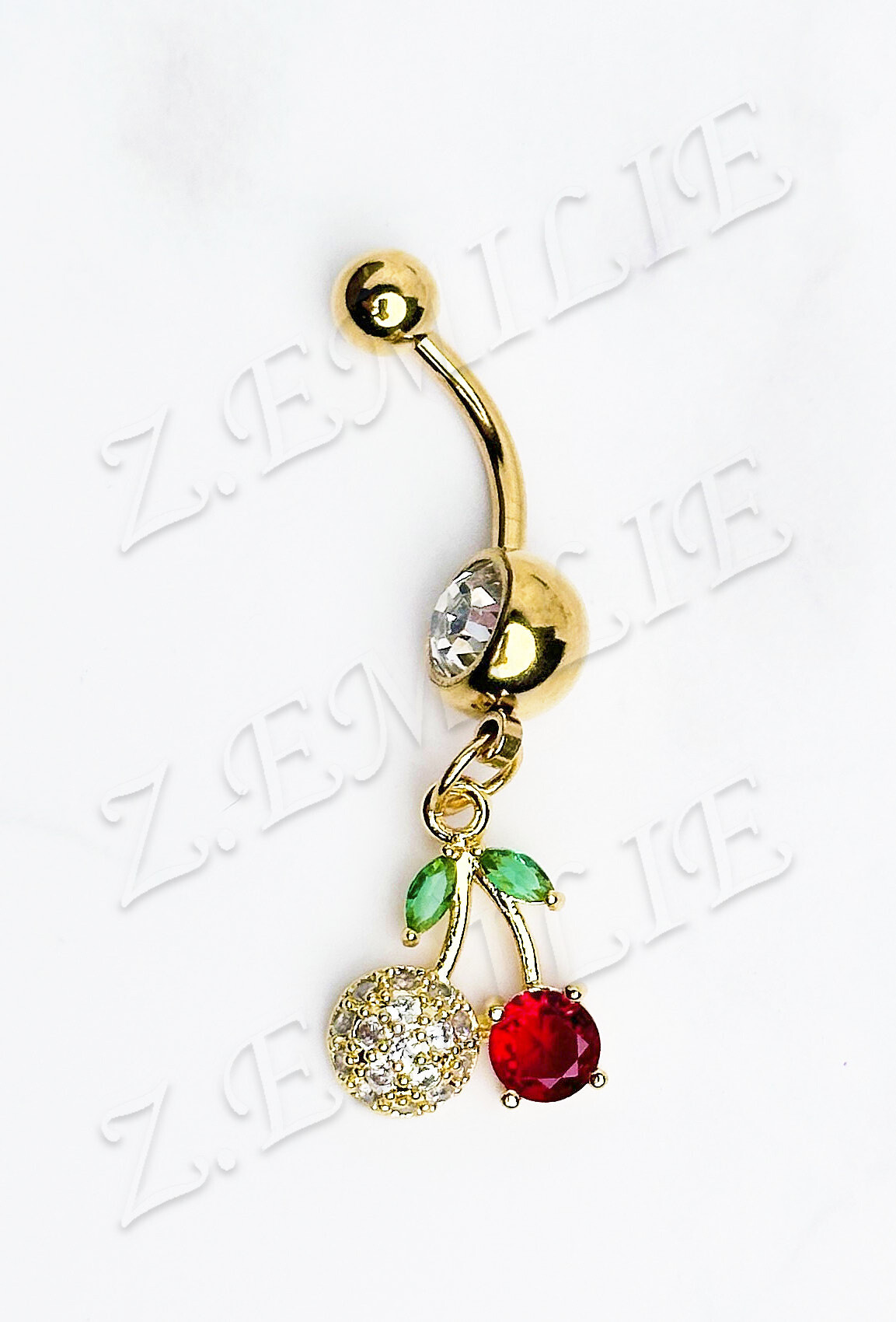 Wholesaler Z. Emilie - Butterfly navel piercing