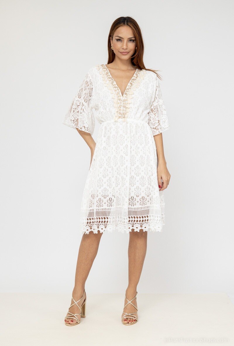 Wholesaler Z STUDIO - Bohemian lace dress