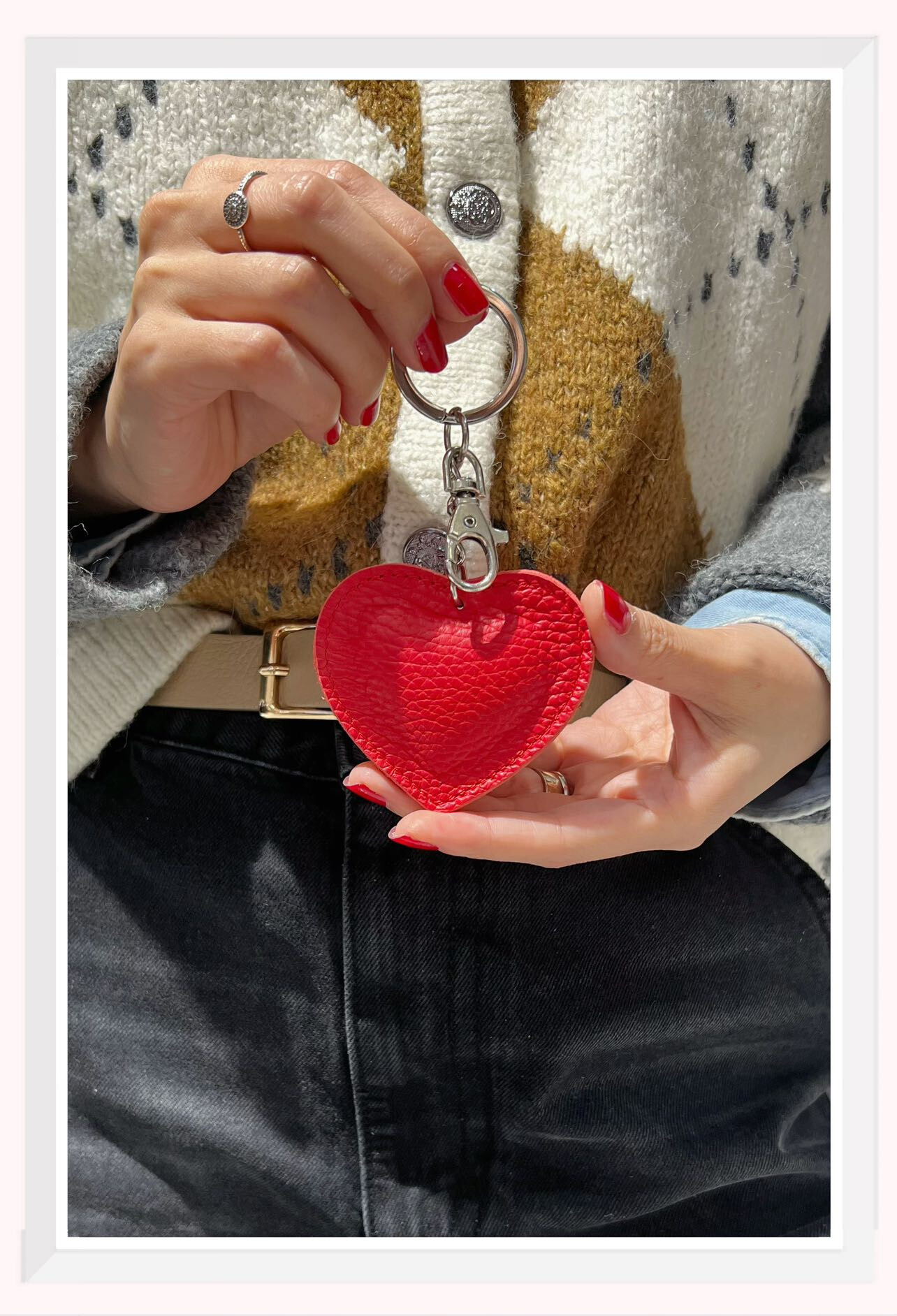 Wholesaler Z & Z - Heart -forming key holder
