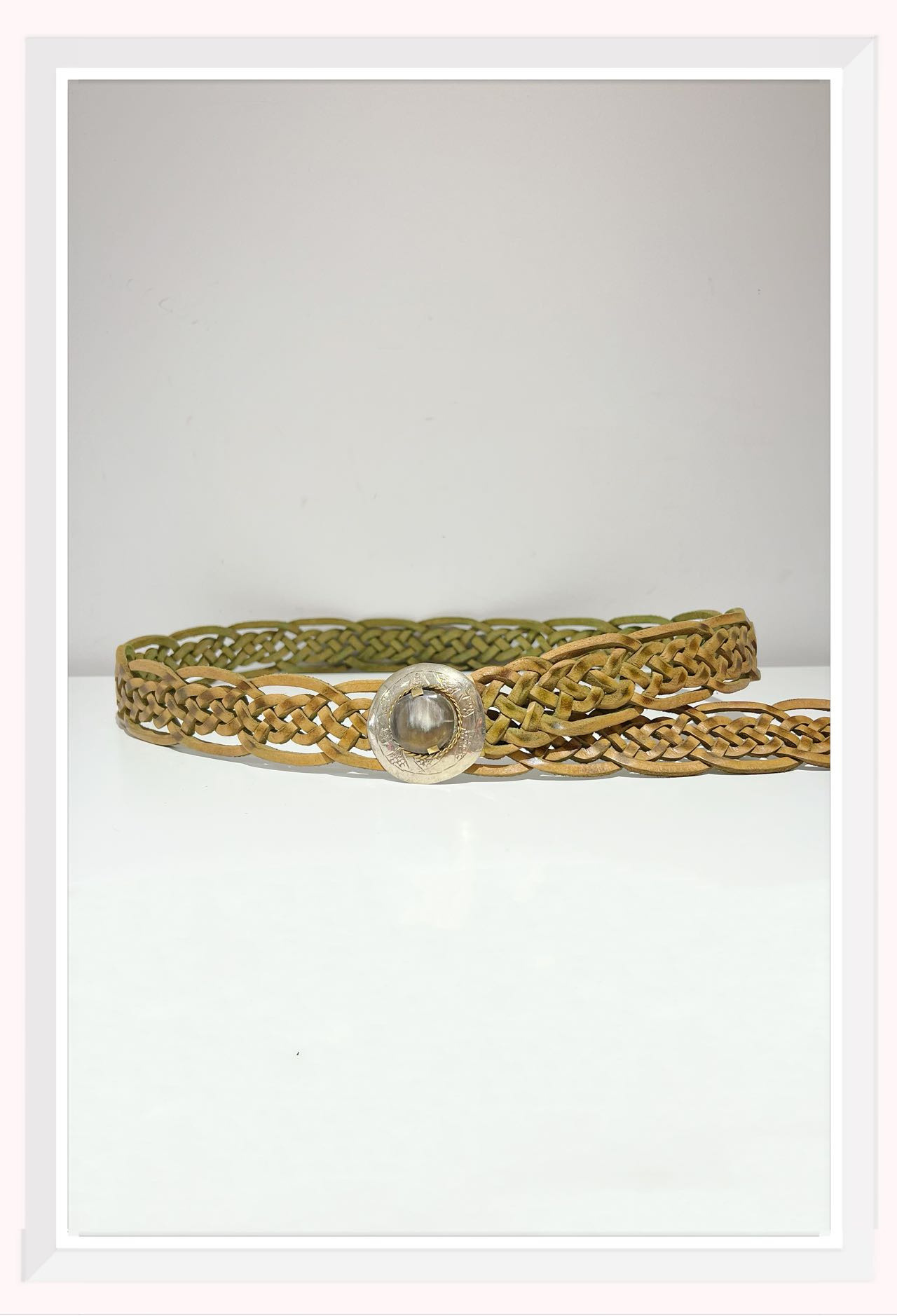 Wholesaler Z & Z - Faded effect leather belt