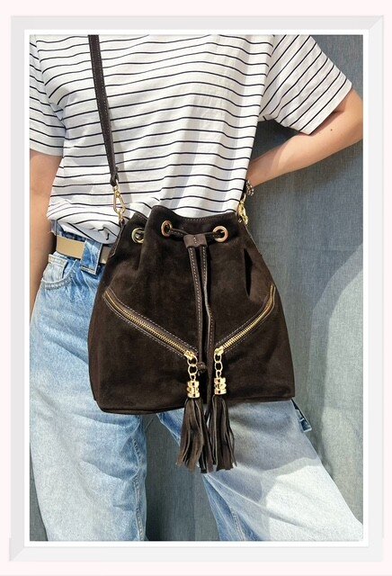Grossiste Z & Z - Sac bourse en daim