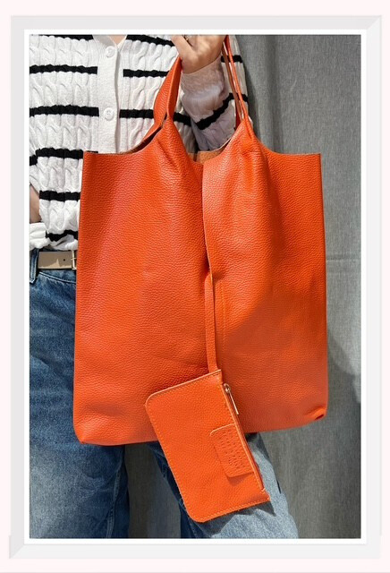 Wholesaler Z & Z - Grained leather or iridescent leather bag bag
