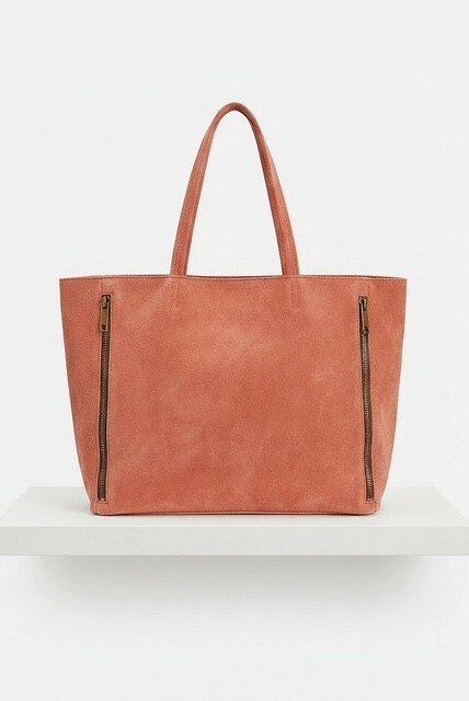 Grossista Z & Z - Borsa shopper in camoscio