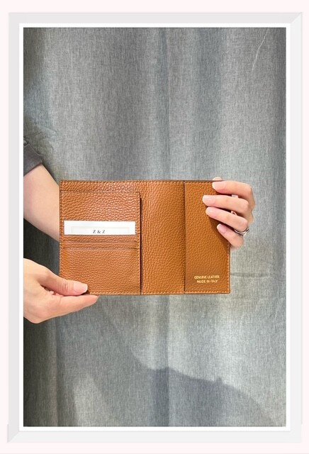 Grossiste Z & Z - Pochette porte possport en cuir grainé