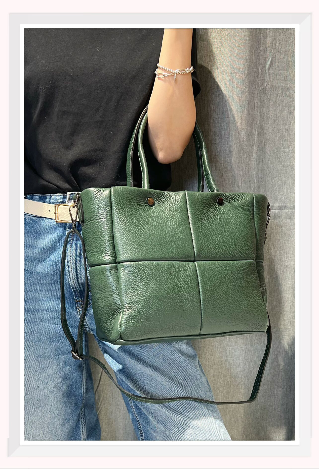 Grossiste Z & Z - Sac à main en cuir grainé