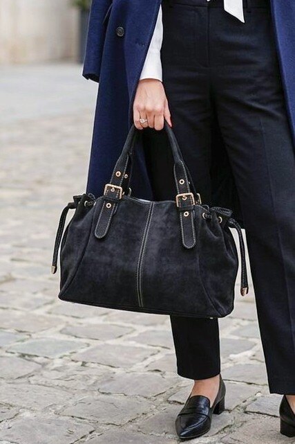 Großhändler Z & Z - Wildlederhandtasche