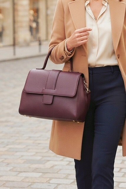 Grossiste Z & Z - Sac à main en cuir grainé