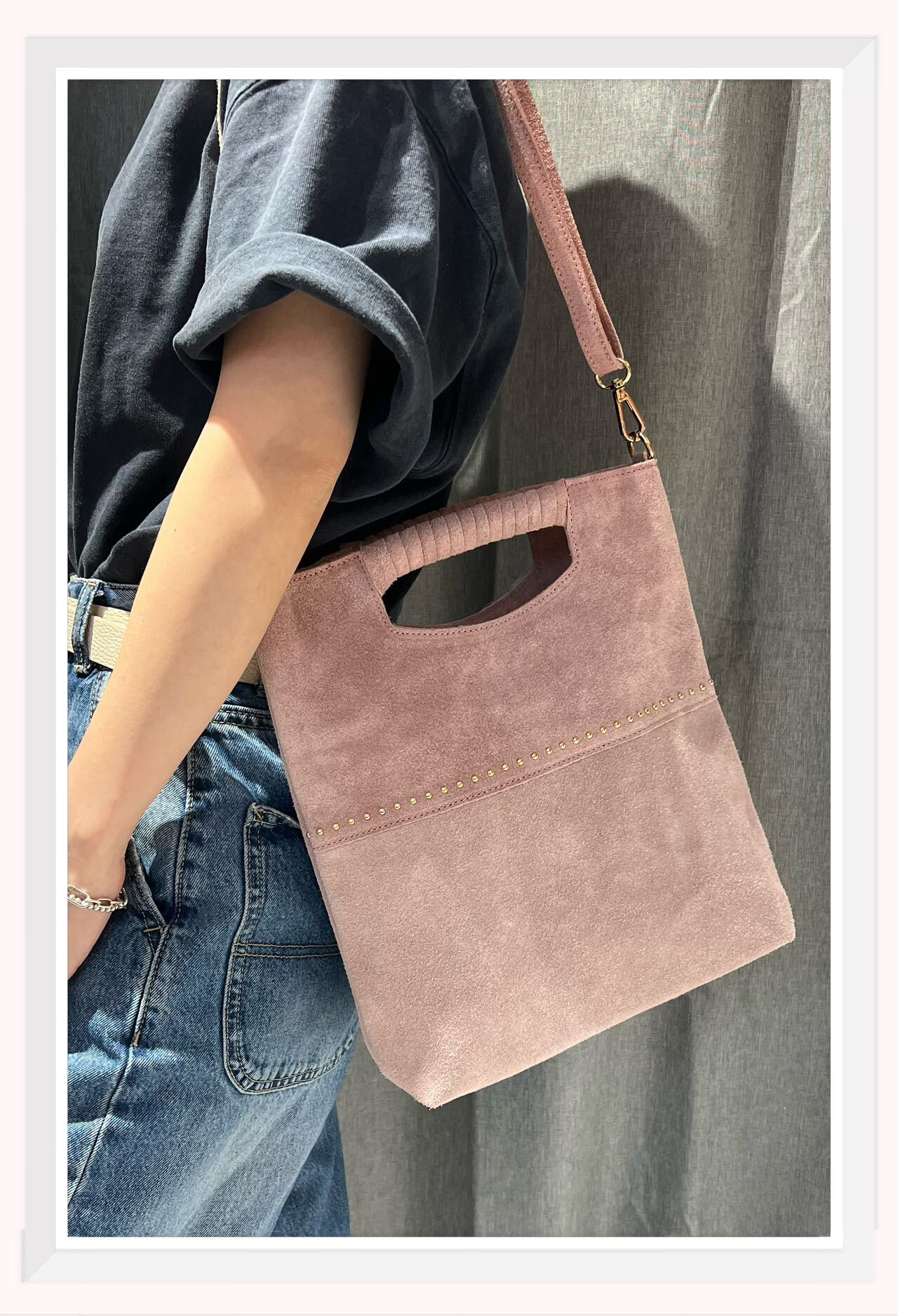 Grossiste Z & Z - Sac à main en daim
