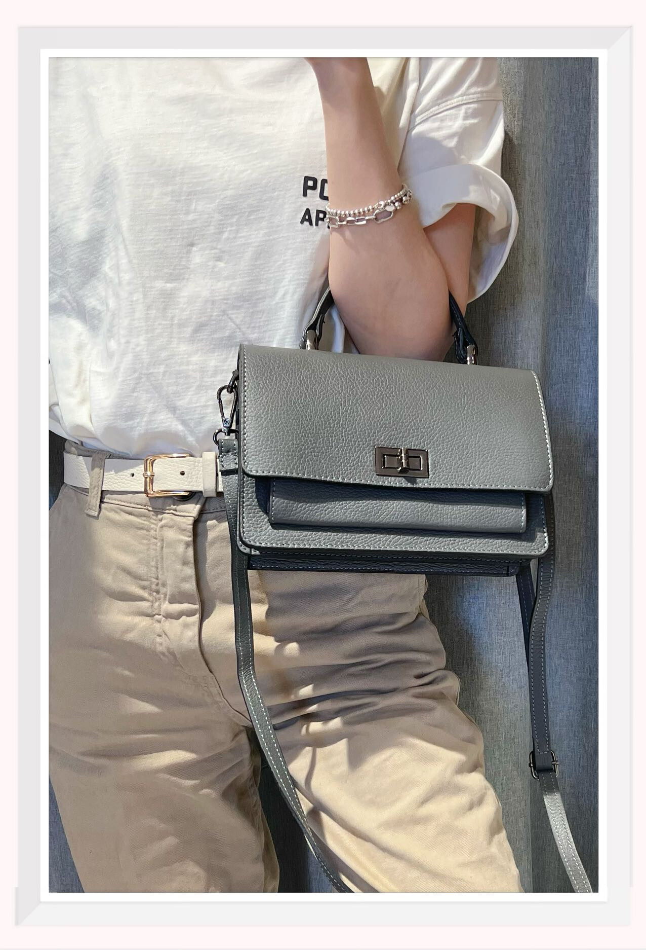 Grossiste Z & Z - Sac à main en cuir grainé
