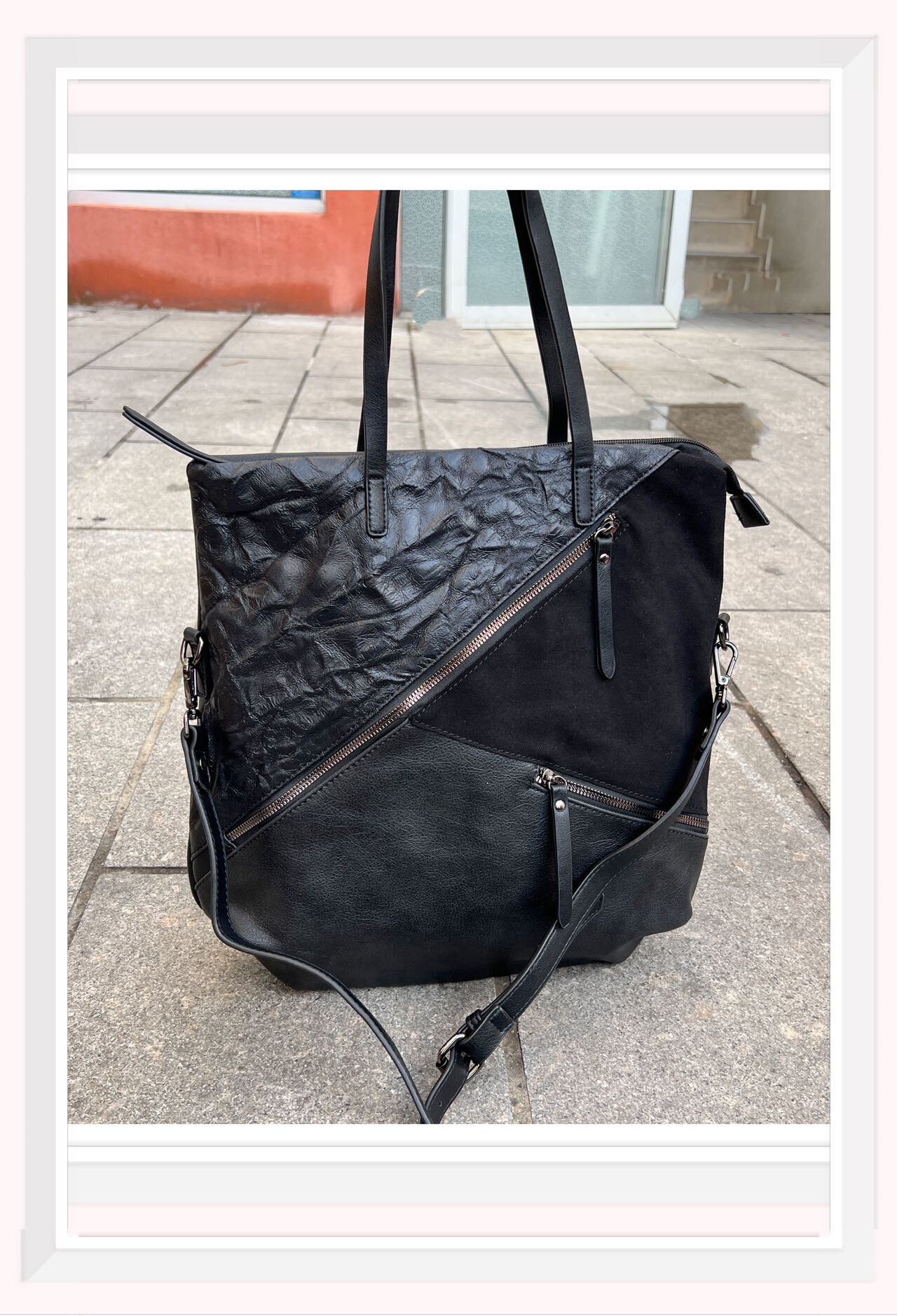 Grossista Z & Z - Borsa per la spesa sintetica per shopper
