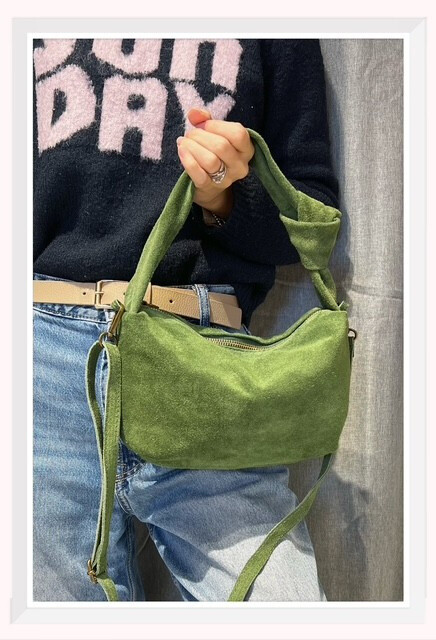 Wholesaler Z & Z - Suede handbag