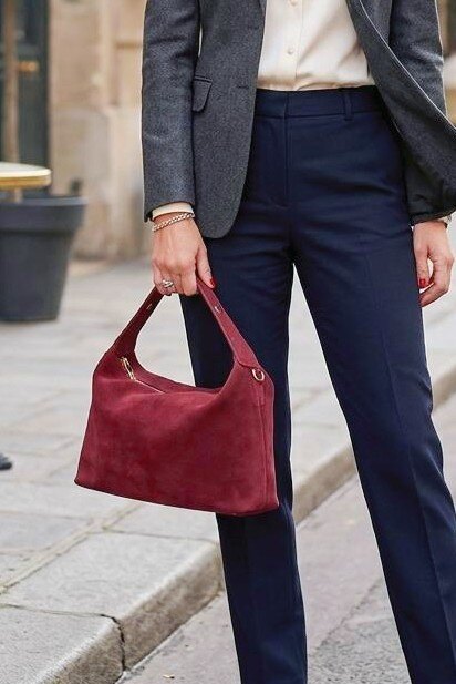 Großhändler Z & Z - Wildlederhandtasche