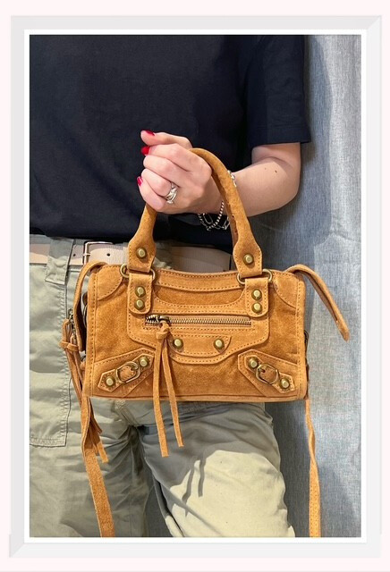Großhändler Z & Z - Kleines Wildlederhandtasche
