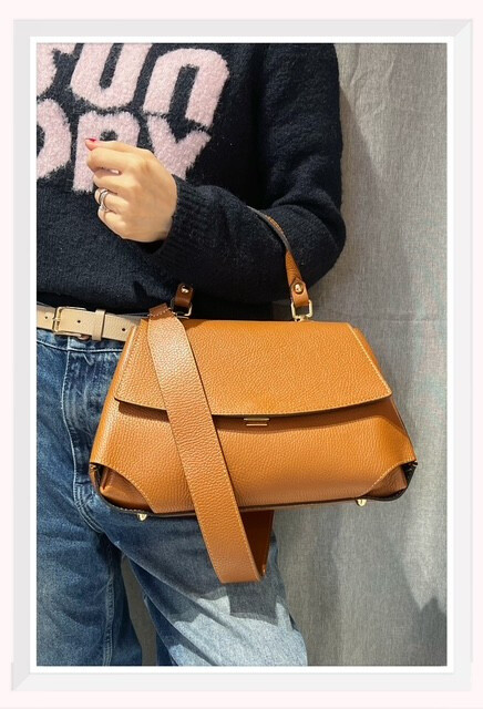 Wholesaler Z & Z - Complete grained leather handbag