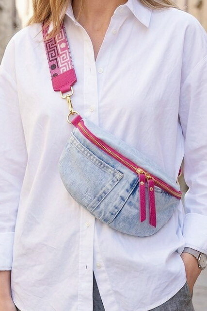 Großhändler Z & Z - Gürteltasche aus Jeans