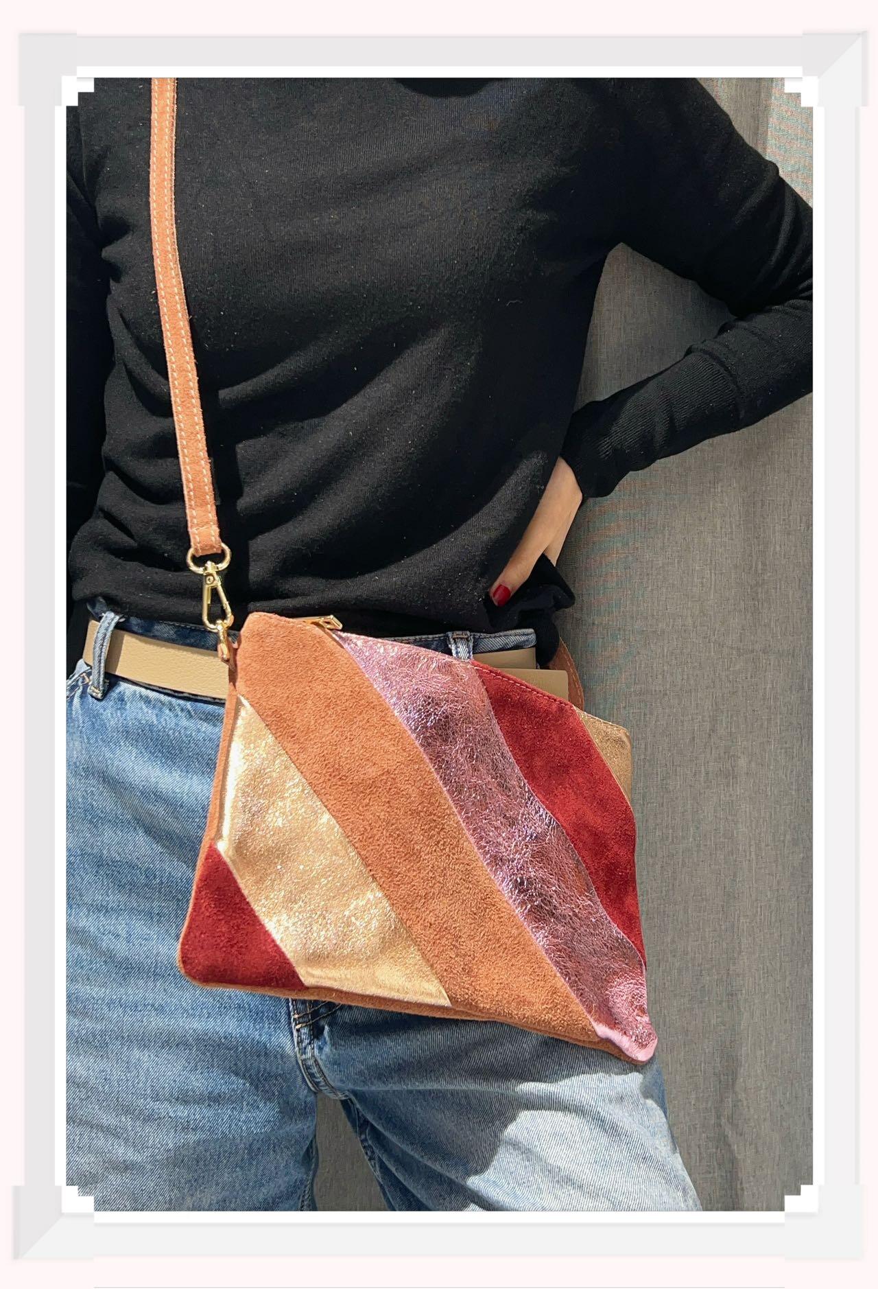 Grossiste Z & Z - Sac à bandoulière en daim