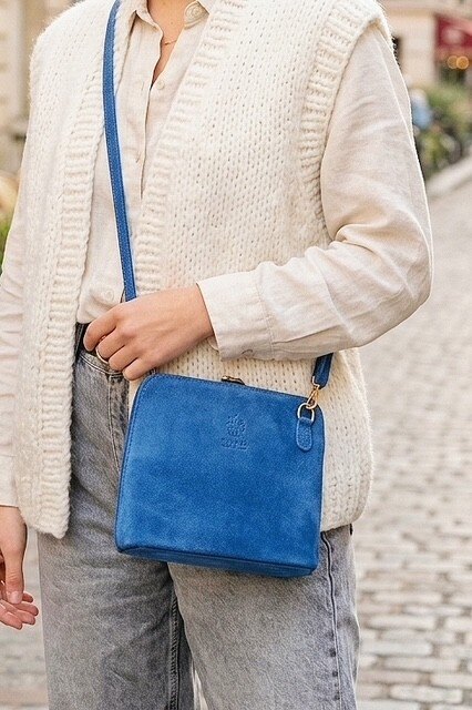 Grossiste Z & Z - Sac à bandoulière en daim