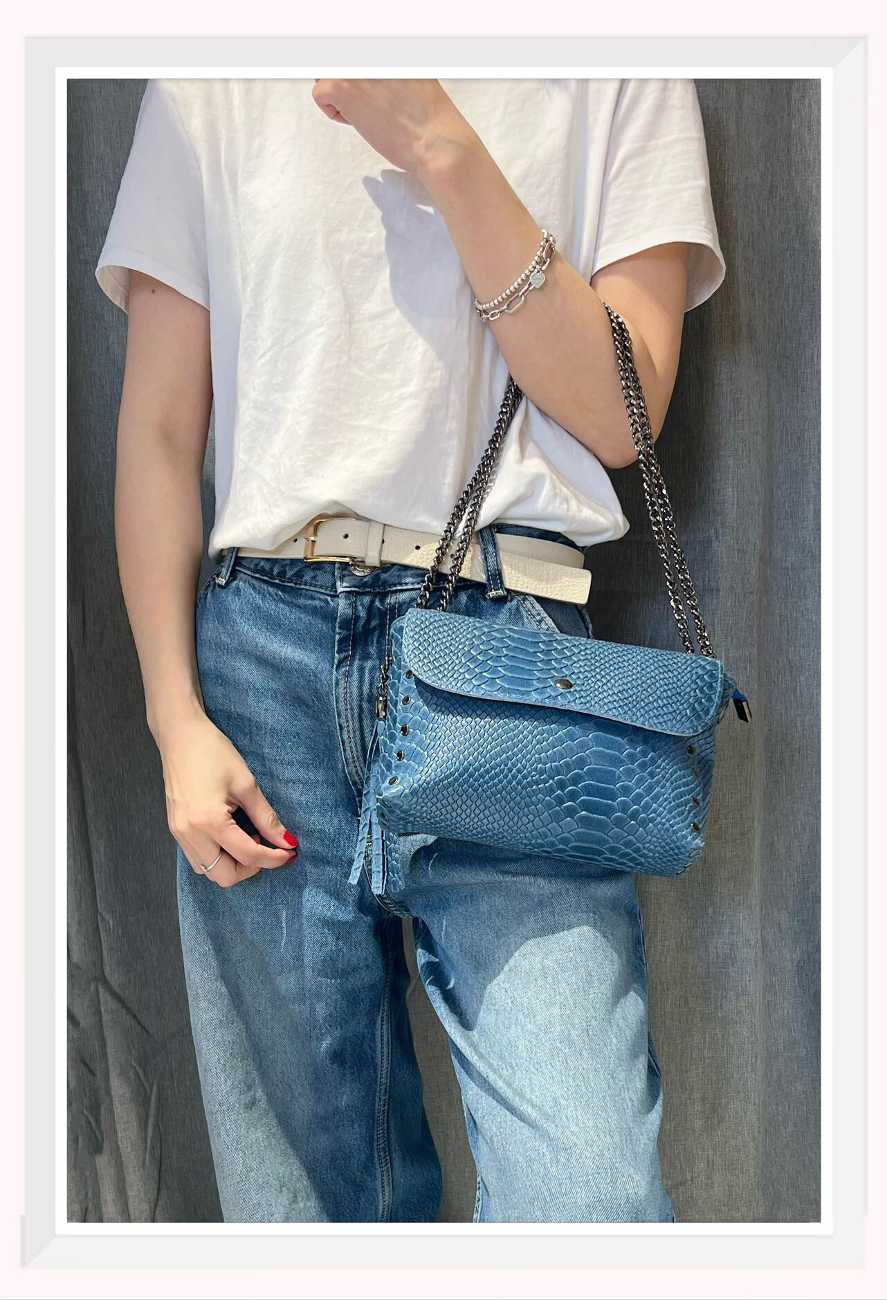 Wholesaler Z & Z - Leather shoulder bag