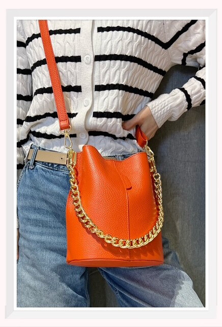 Wholesaler Z & Z - Grained leather purse bag