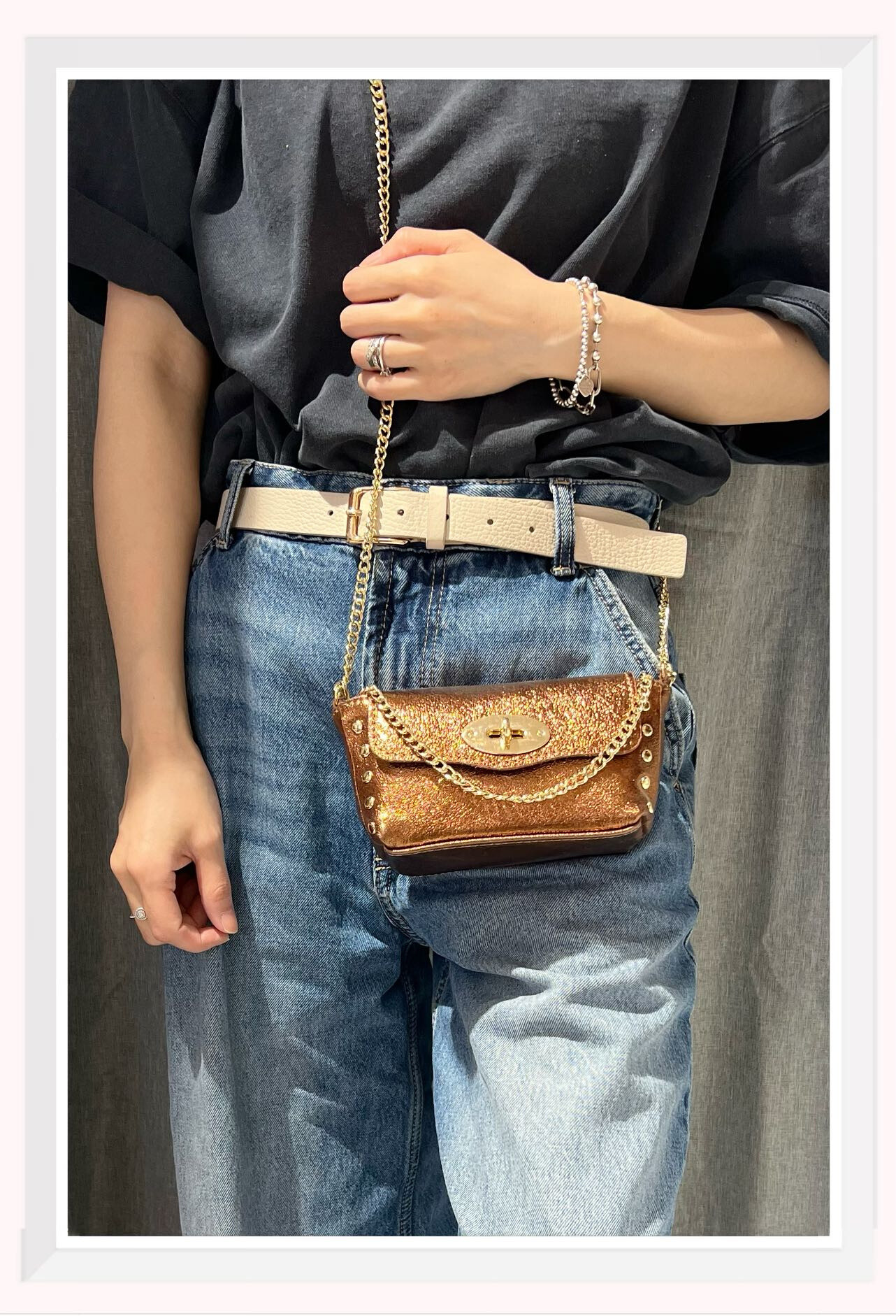 Wholesaler Z & Z - Irsié leather strap bag